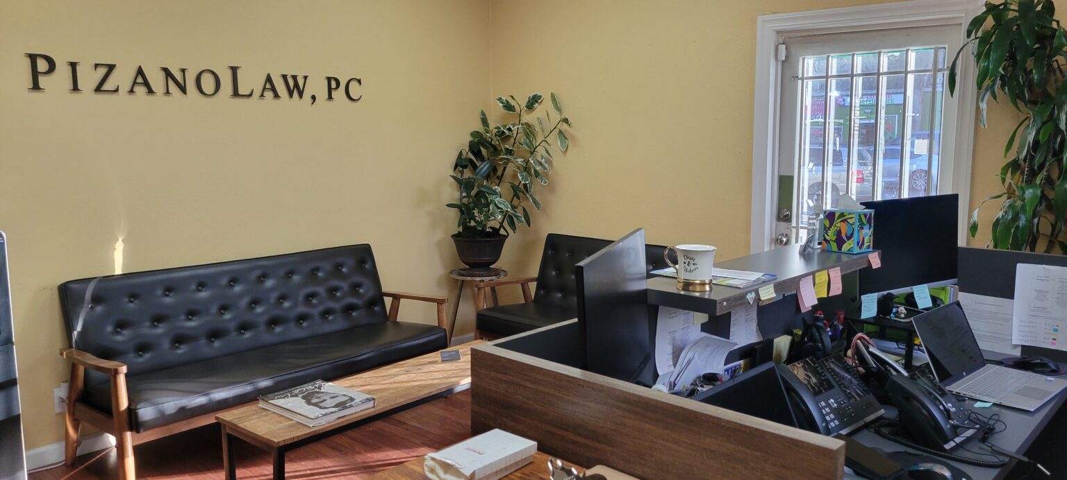 Pizano Law Office Lobby